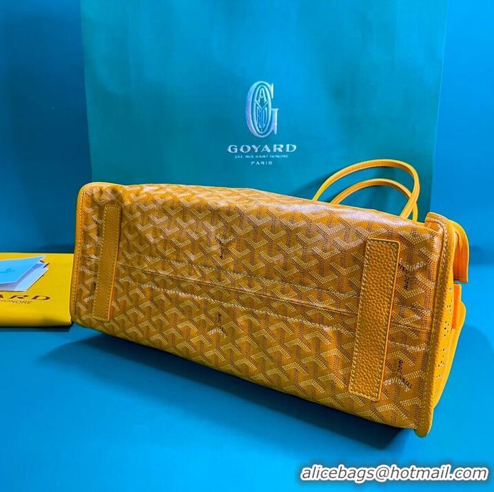 Shop Cheap Goyard Original Sac Hardy Tote Bag 8955 Yellow