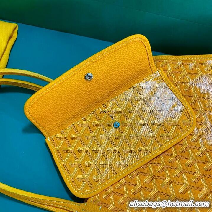 Shop Cheap Goyard Original Sac Hardy Tote Bag 8955 Yellow