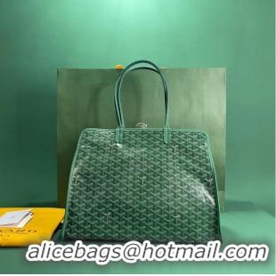 Buy Luxury Goyard Original Sac Hardy Tote Bag 8955 Green