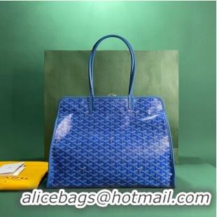 Low Cost Goyard Original Sac Hardy Tote Bag 8955 Light Blue