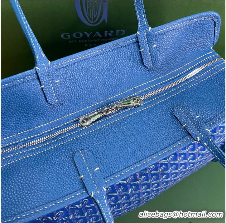 Low Cost Goyard Original Sac Hardy Tote Bag 8955 Light Blue