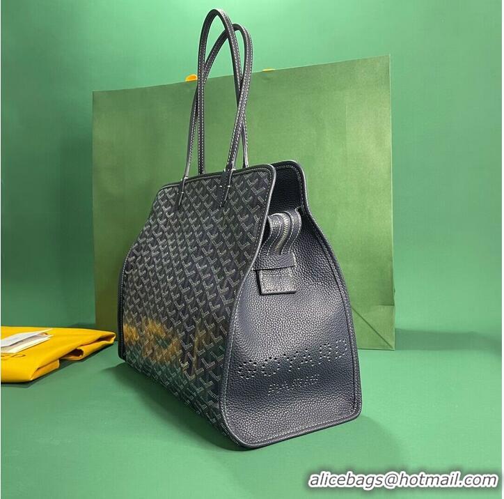 Best Price Goyard Original Sac Hardy Tote Bag 8955 Navy Blue