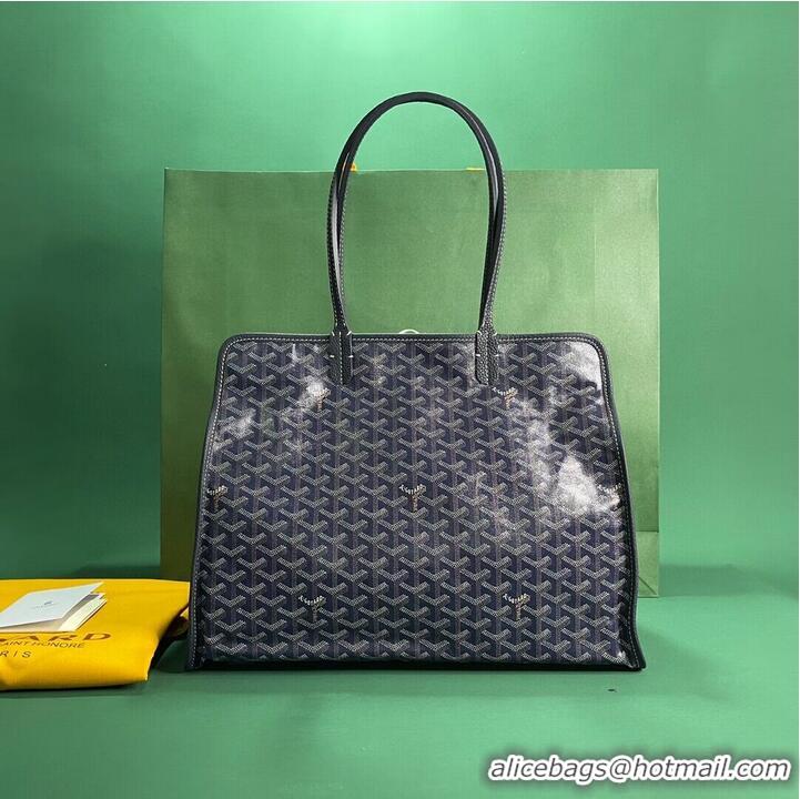 Best Price Goyard Original Sac Hardy Tote Bag 8955 Navy Blue