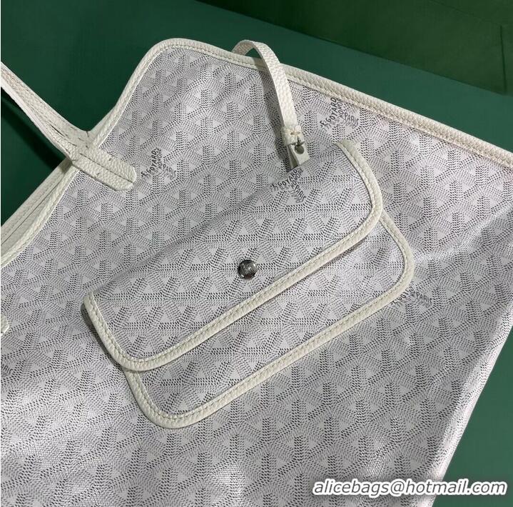 Low Price Goyard Original Sac Hardy Tote Bag 8955 White