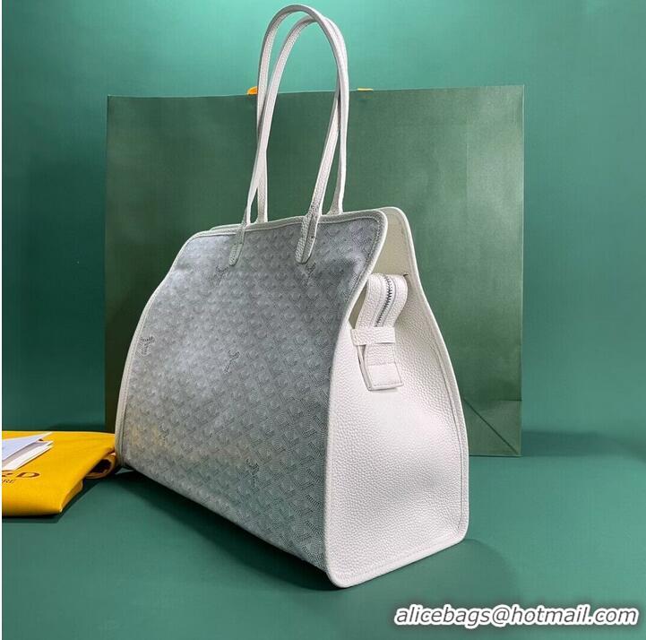 Low Price Goyard Original Sac Hardy Tote Bag 8955 White