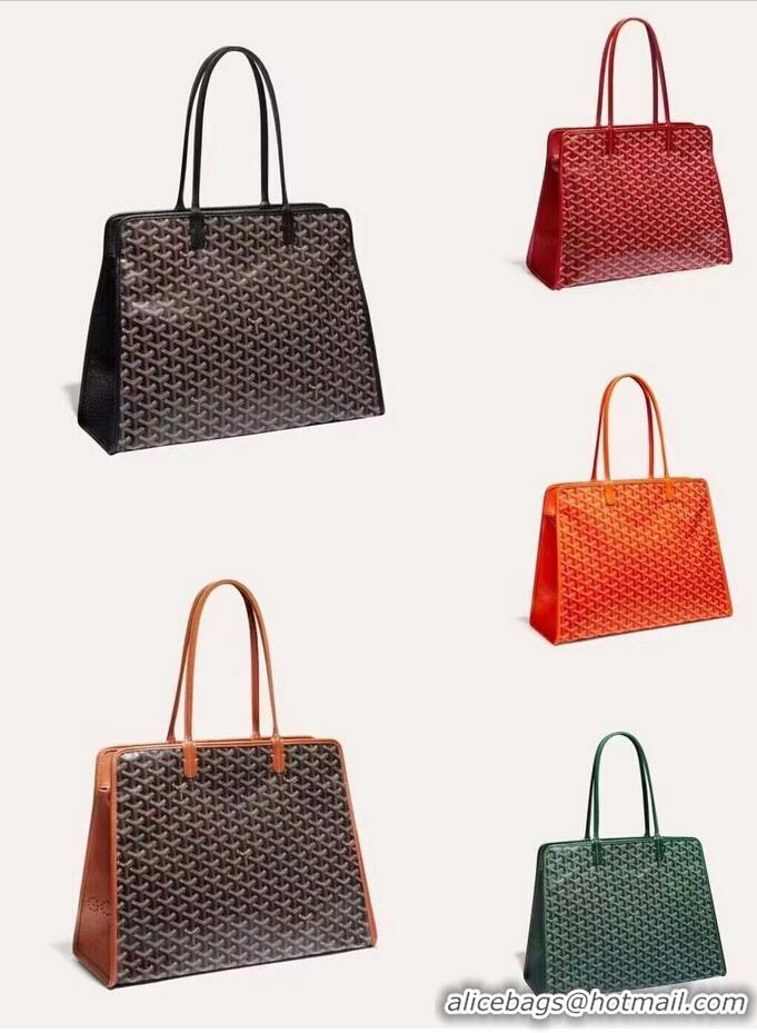 Top Sell Goyard Original Sac Hardy Bag 8955 Black And Tan