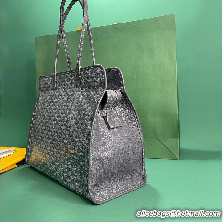 Purchase Goyard Original Sac Hardy Tote Bag 8955 Dark Grey