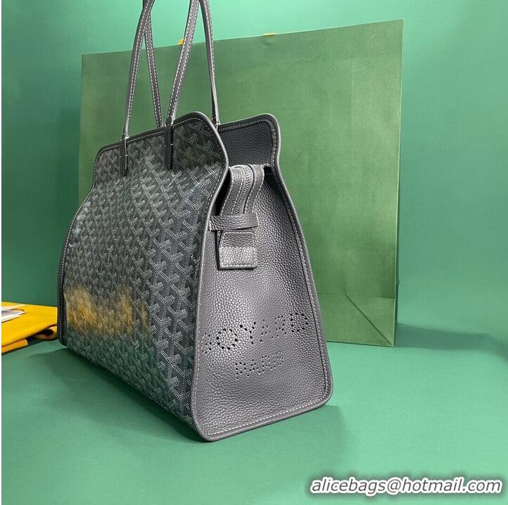 Purchase Goyard Original Sac Hardy Tote Bag 8955 Dark Grey