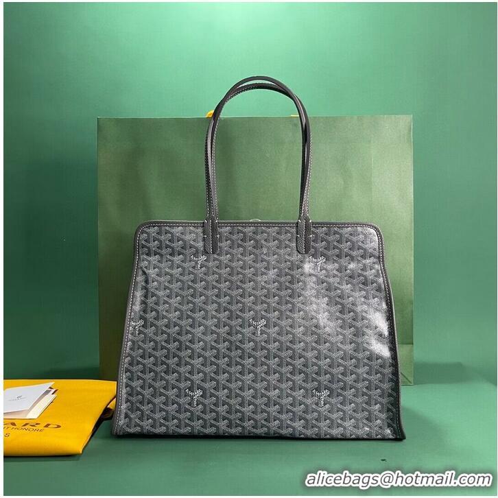 Purchase Goyard Original Sac Hardy Tote Bag 8955 Dark Grey