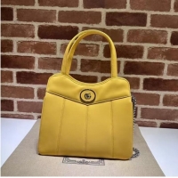 Best Price GUCCI PETITE GG SMALL TOTE BAG 745918 Yellow