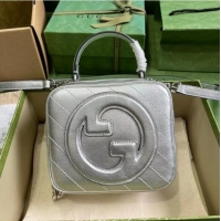 Promotional GUCCI BLONDIE TOP HANDLE BAG 744434 Silver