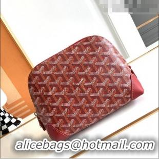 Buy Inexpensive Goyard Vendôme Cosmetic Pouch G2611 Red 2023