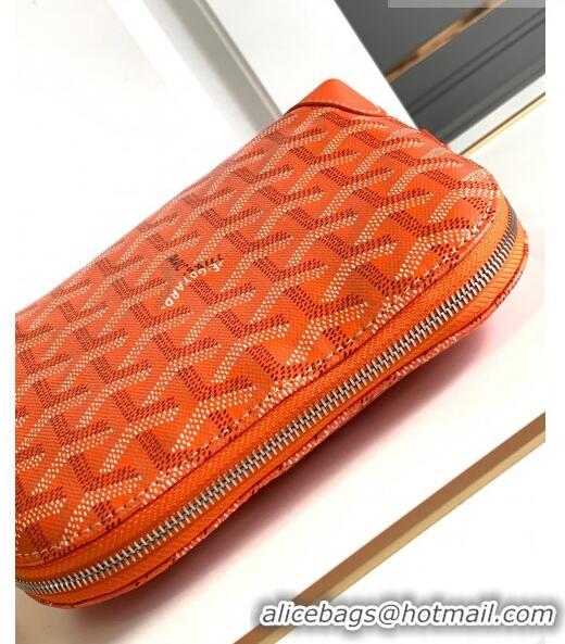 New Style Goyard Vendôme Cosmetic Pouch G2611 Orange 2023