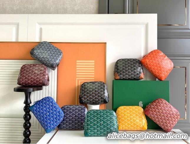 New Style Goyard Vendôme Cosmetic Pouch G2611 Orange 2023