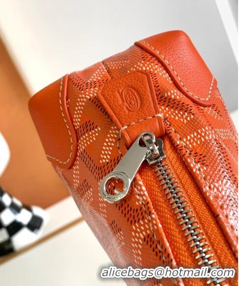 New Style Goyard Vendôme Cosmetic Pouch G2611 Orange 2023