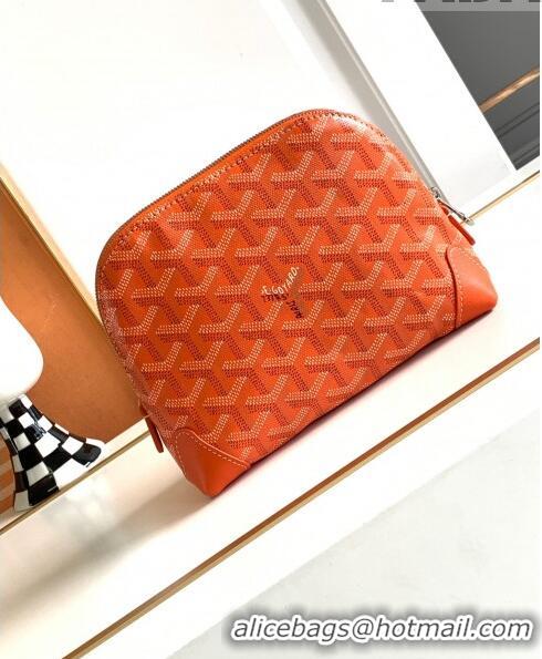 New Style Goyard Vendôme Cosmetic Pouch G2611 Orange 2023