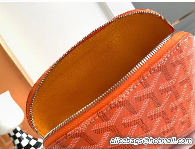 New Style Goyard Vendôme Cosmetic Pouch G2611 Orange 2023