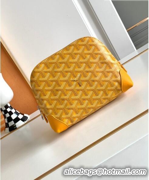 Shop Discount Goyard Vendôme Cosmetic Pouch G2611 Yellow 2023