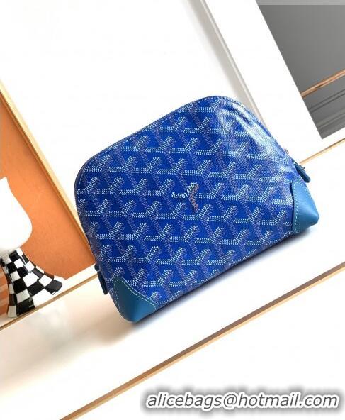 Top Design Goyard Vendôme Cosmetic Pouch G2611 Blue 2023