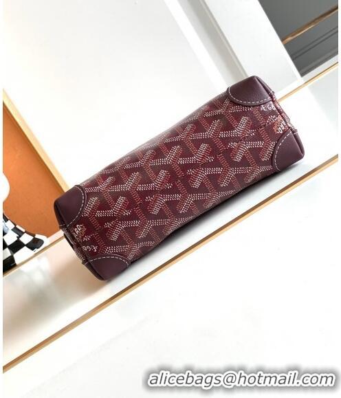 Buy Discount Goyard Vendôme Cosmetic Pouch G2611 Burgundy 2023