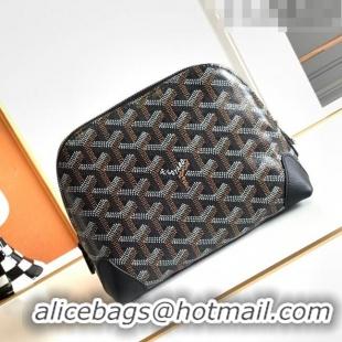 Well Crafted Goyard Vendôme Cosmetic Pouch G2611 Black 2023