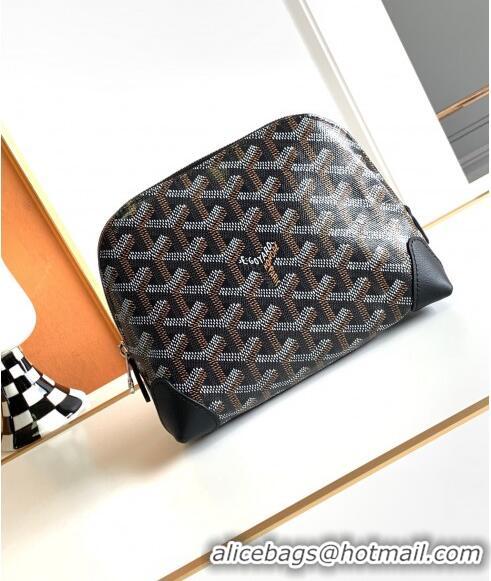 Well Crafted Goyard Vendôme Cosmetic Pouch G2611 Black 2023