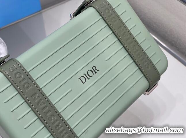 Famous Brand Dior x Rimowa Personal Clutch CD1401 Green 2023