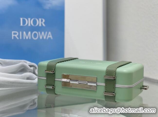 Famous Brand Dior x Rimowa Personal Clutch CD1401 Green 2023