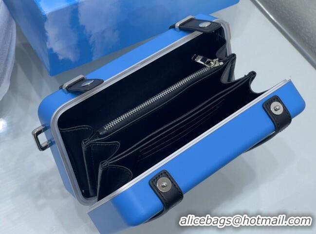 Low Cost Dior x Rimowa Personal Clutch CD1401 Blue 2023