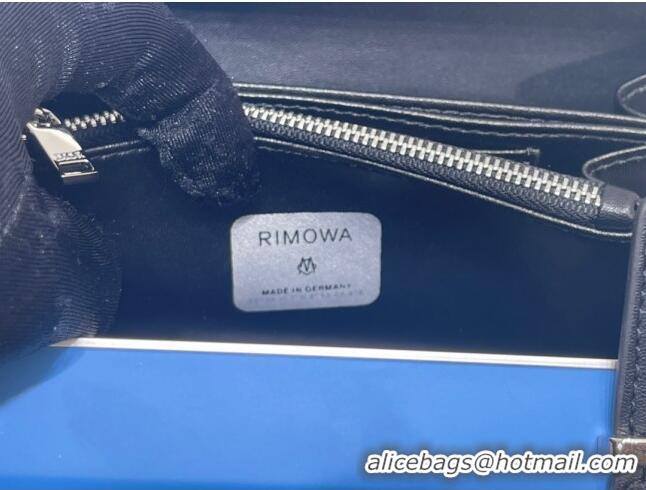 Low Cost Dior x Rimowa Personal Clutch CD1401 Blue 2023