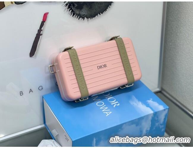 Grade Quality Crafted Dior x Rimowa Personal Clutch CD1401 Pink 2023