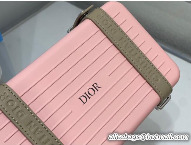 Grade Quality Crafted Dior x Rimowa Personal Clutch CD1401 Pink 2023