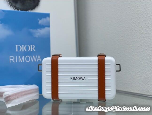 Good Product Crafted Dior x Rimowa Personal Clutch CD1401 White 2023