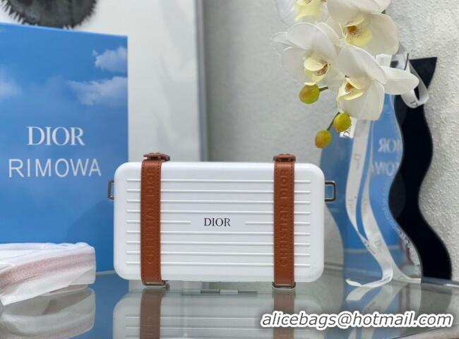 Good Product Crafted Dior x Rimowa Personal Clutch CD1401 White 2023