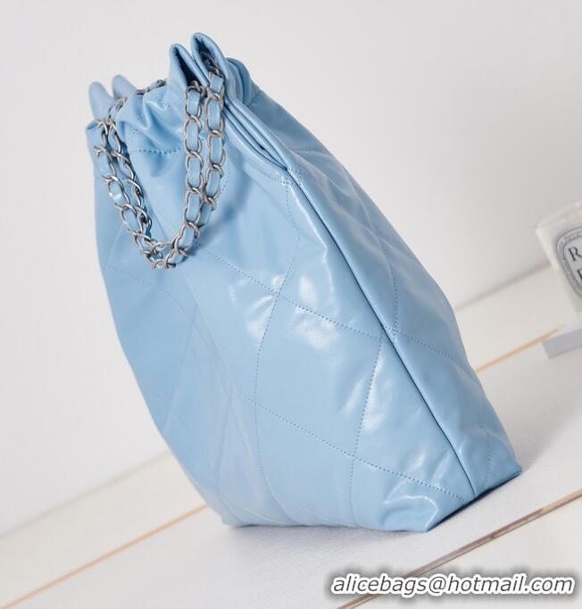 Top Grade CHANEL 22 HANDBAG AS3262 blue