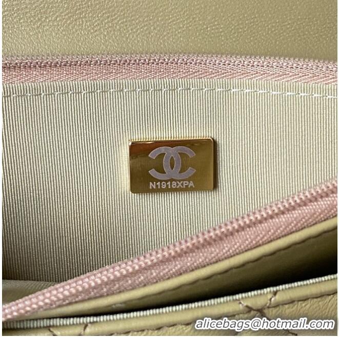 Low Cost Chanel MINI FLAP BAG AP3424 Green