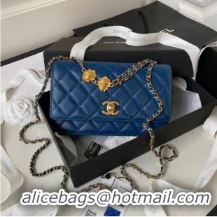 Top Quality Chanel MINI FLAP BAG AP3424 blue