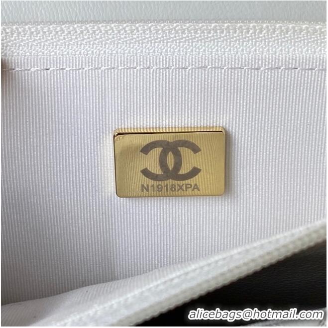 Trendy Design Chanel MINI FLAP BAG AP3424 white