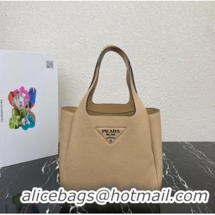 Reasonable Price Prada Medium leather tote 1BG335 Beige