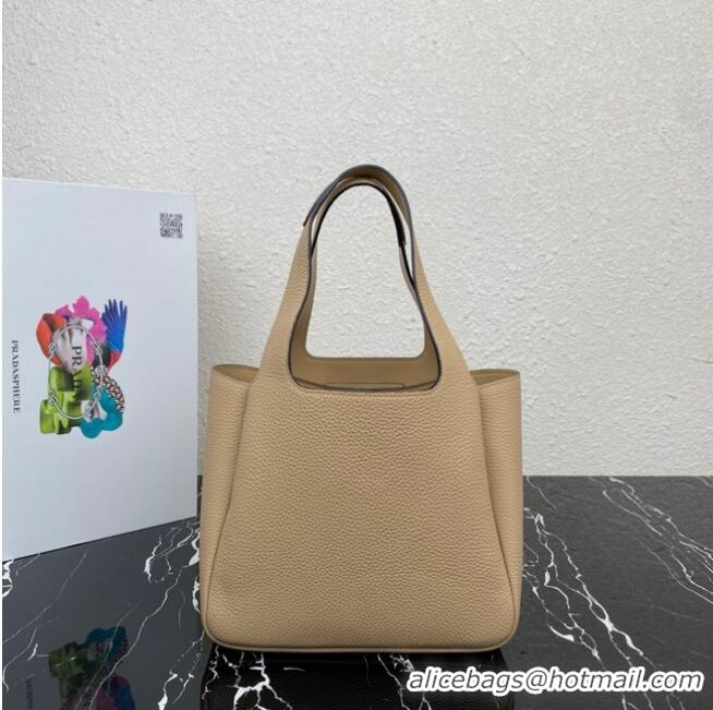 Reasonable Price Prada Medium leather tote 1BG335 Beige