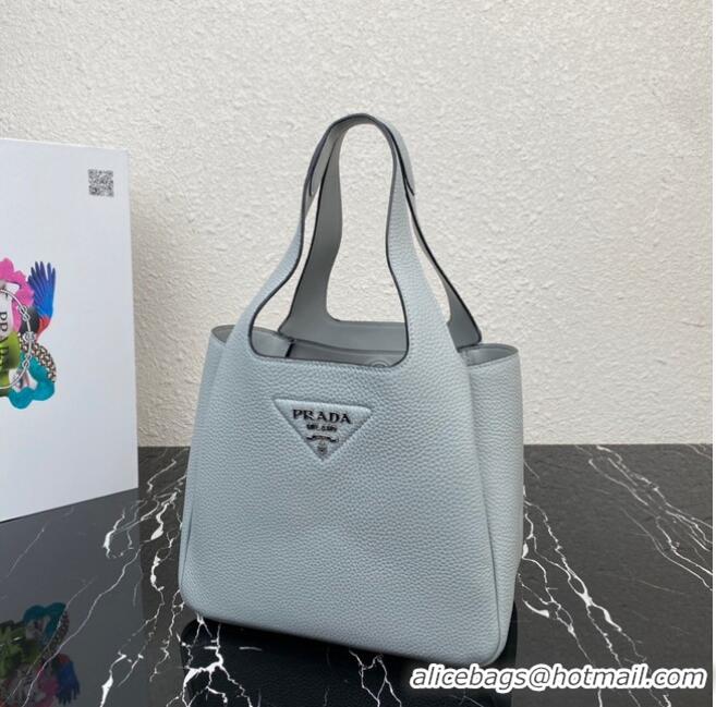 Super Quality Prada Medium leather tote 1BG335 Cornflower