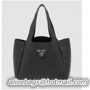 Trendy Design Prada Medium leather tote 1BG335 black