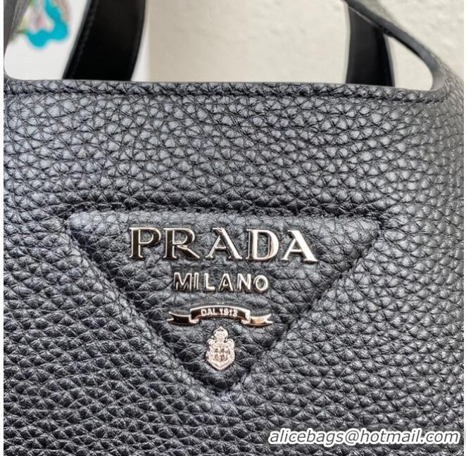 Trendy Design Prada Medium leather tote 1BG335 black