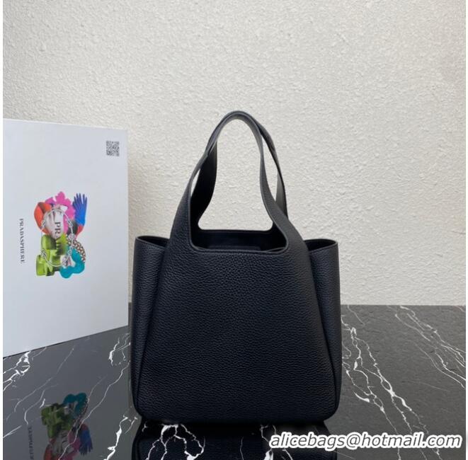 Trendy Design Prada Medium leather tote 1BG335 black