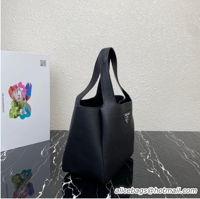 Trendy Design Prada Medium leather tote 1BG335 black