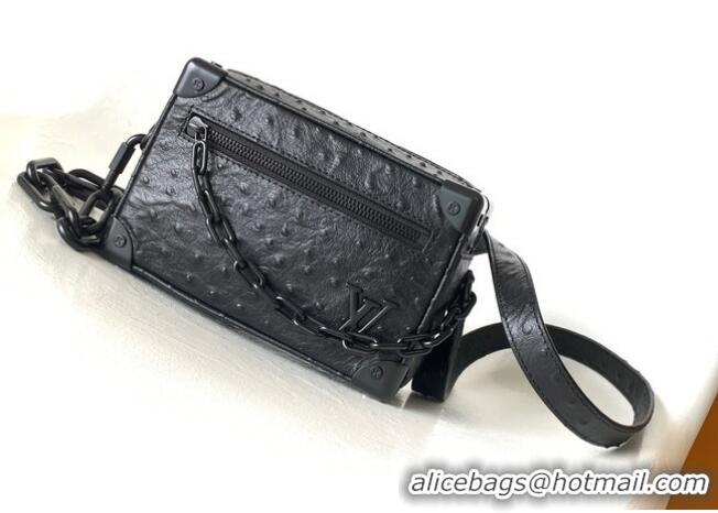 Buy Inexpensive Louis Vuitton Mini Soft Trunk N82245 black