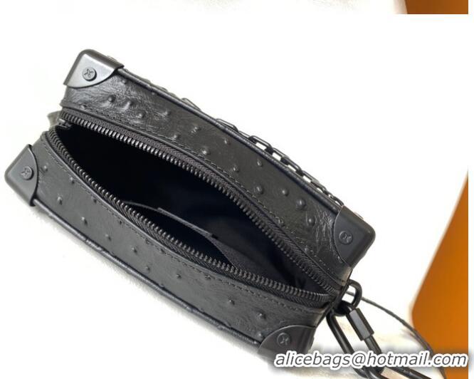 Buy Inexpensive Louis Vuitton Mini Soft Trunk N82245 black