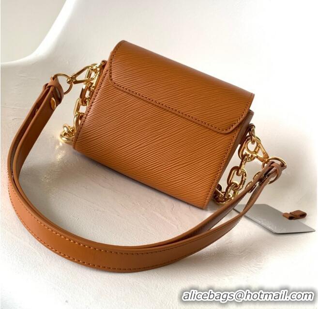 Top Quality Louis Vuitton Twist Lock XL M22297 Gold Miel Brown