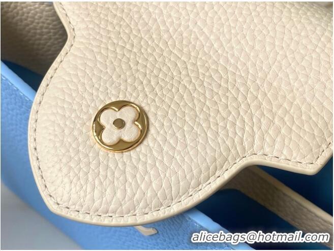 Inexpensive Louis Vuitton Capucines BB M21887 Provence Blue