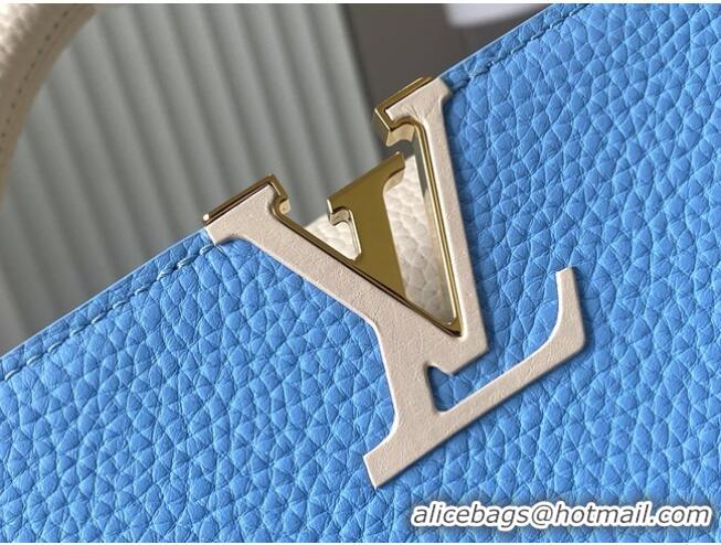 Inexpensive Louis Vuitton Capucines BB M21887 Provence Blue